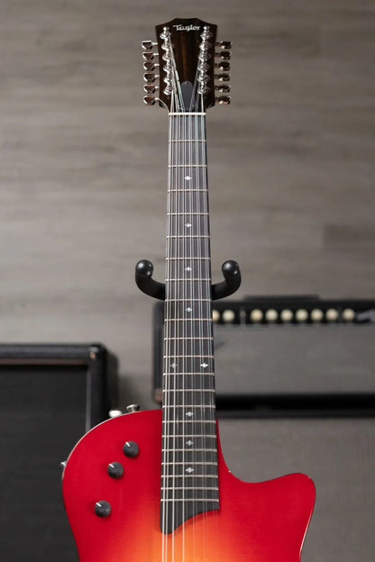 Taylor T5z-12 Classic DLX 12-String Electric Guitar - Cherry Sunburst with Hardshell Case