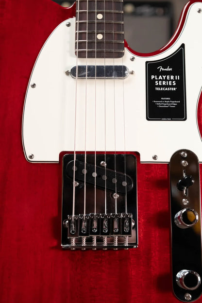 Fender Player II Telecaster - Transparent Cherry