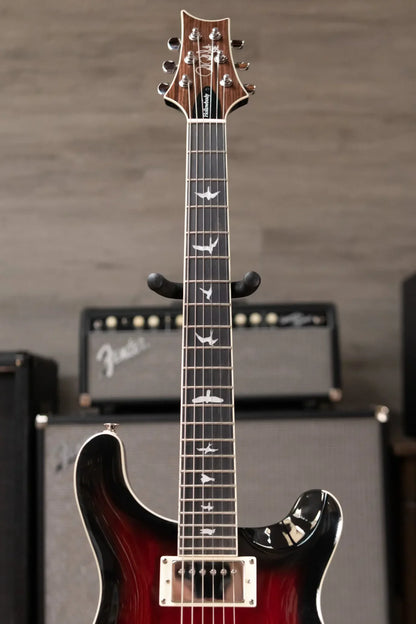 PRS SE Hollowbody Electric Guitar - Fire Red Burst
