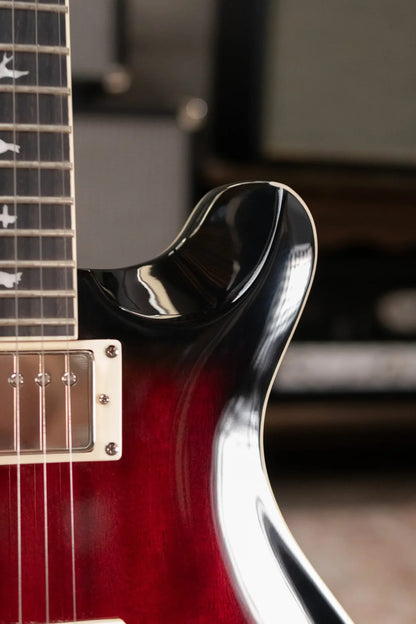PRS SE Hollowbody Electric Guitar - Fire Red Burst