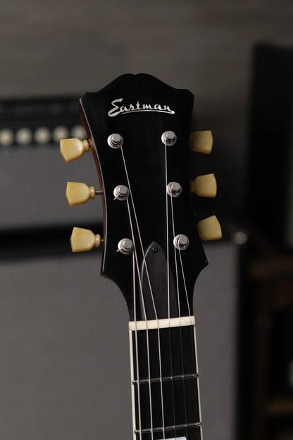 Eastman T64/V-GB Antique Goldburst with Bigsby and Hardshell Case