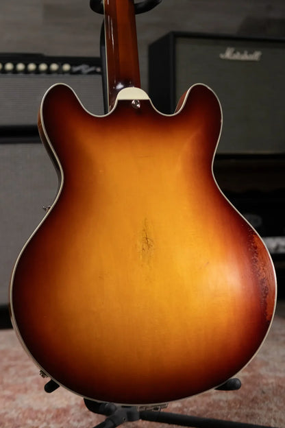 Eastman T64/V-GB Antique Goldburst with Bigsby and Hardshell Case