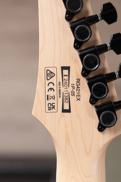 Ibanez RG421EXPBE Electric Guitar - Blue Metallic - Floor Model