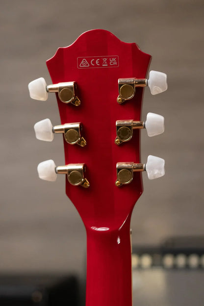 Ibanez GB10SEFMSRR George Benson Signature Hollowbody Electric Guitar - Sapphire Red with Hardshell Case