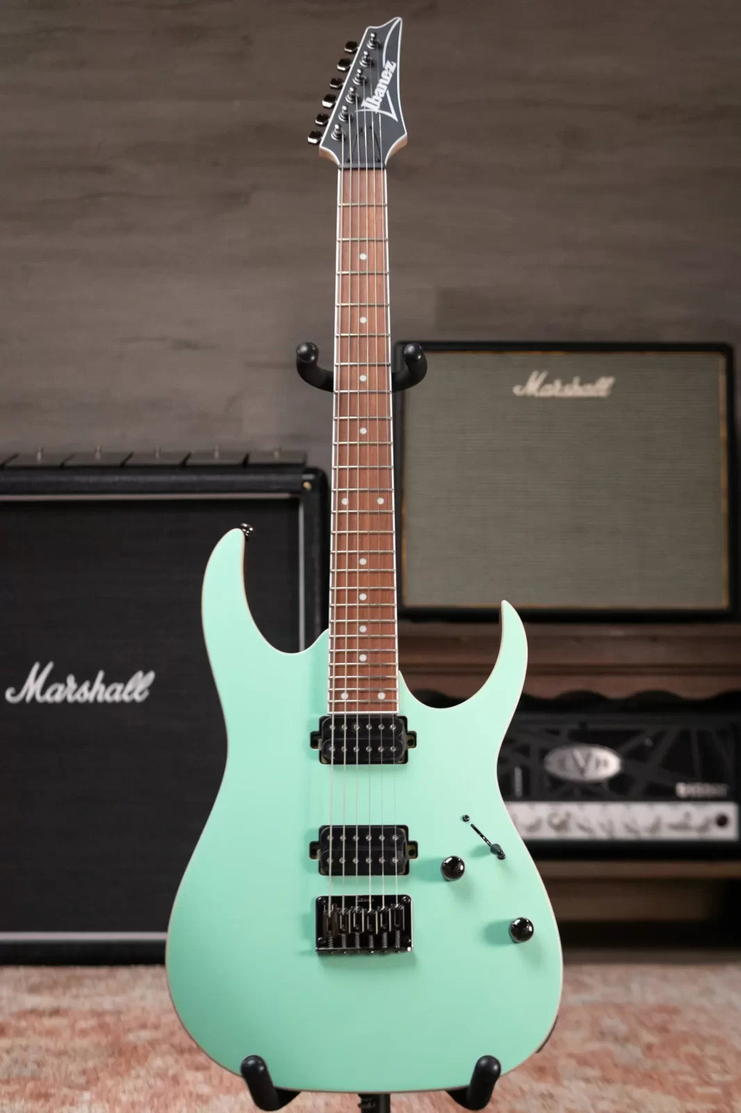 new 6.8 lbs Ibanez RG421SSEM Electric Guitar Sea Shore Matte haggertys 02