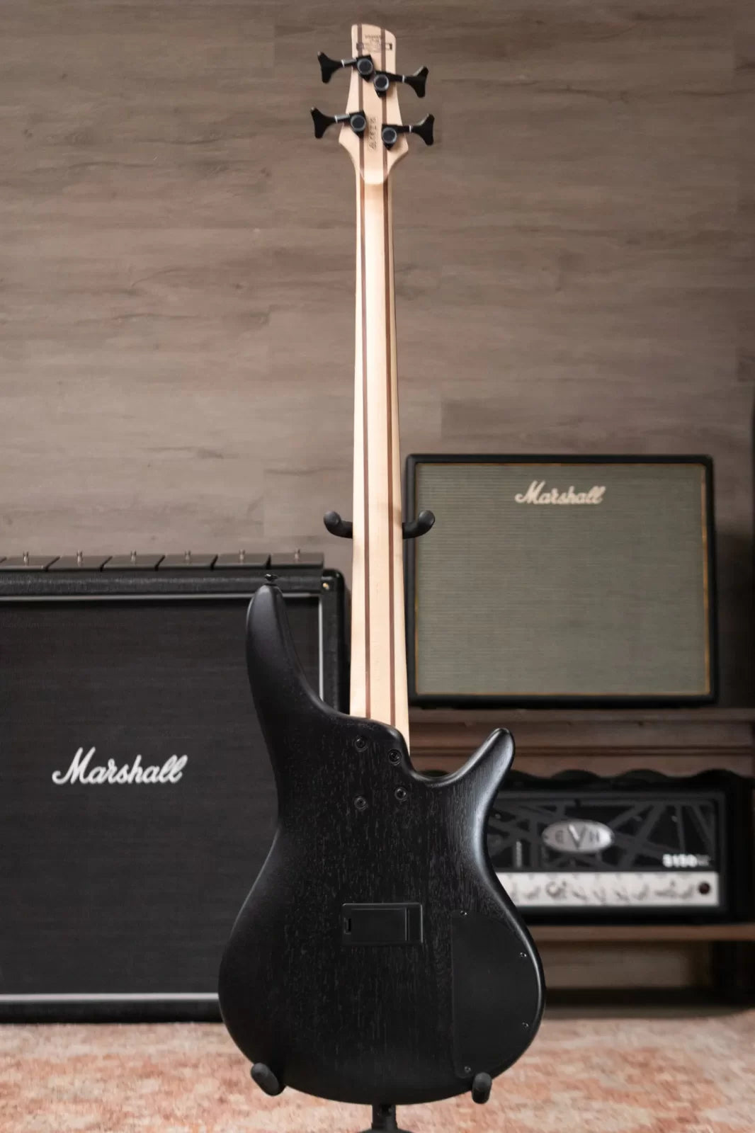 Ibanez SR300EBLWK Standard 4-String Electric Bass Left-Handed - Weathered Black