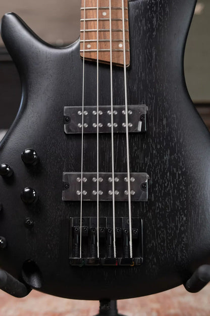 Ibanez SR300EBLWK Standard 4-String Electric Bass Left-Handed - Weathered Black