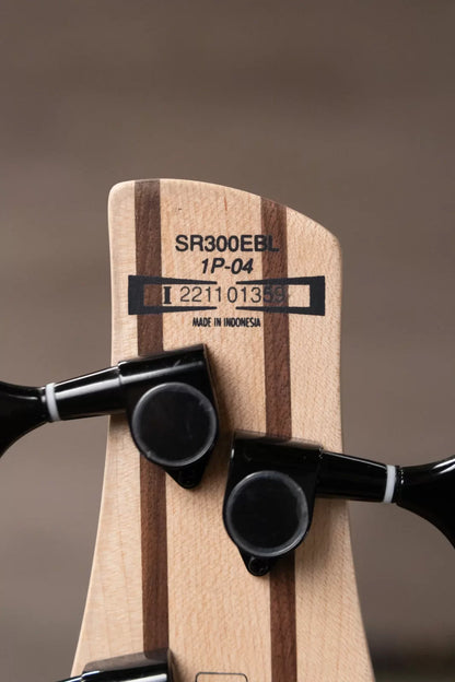 Ibanez SR300EBLWK Standard 4-String Electric Bass Left-Handed - Weathered Black