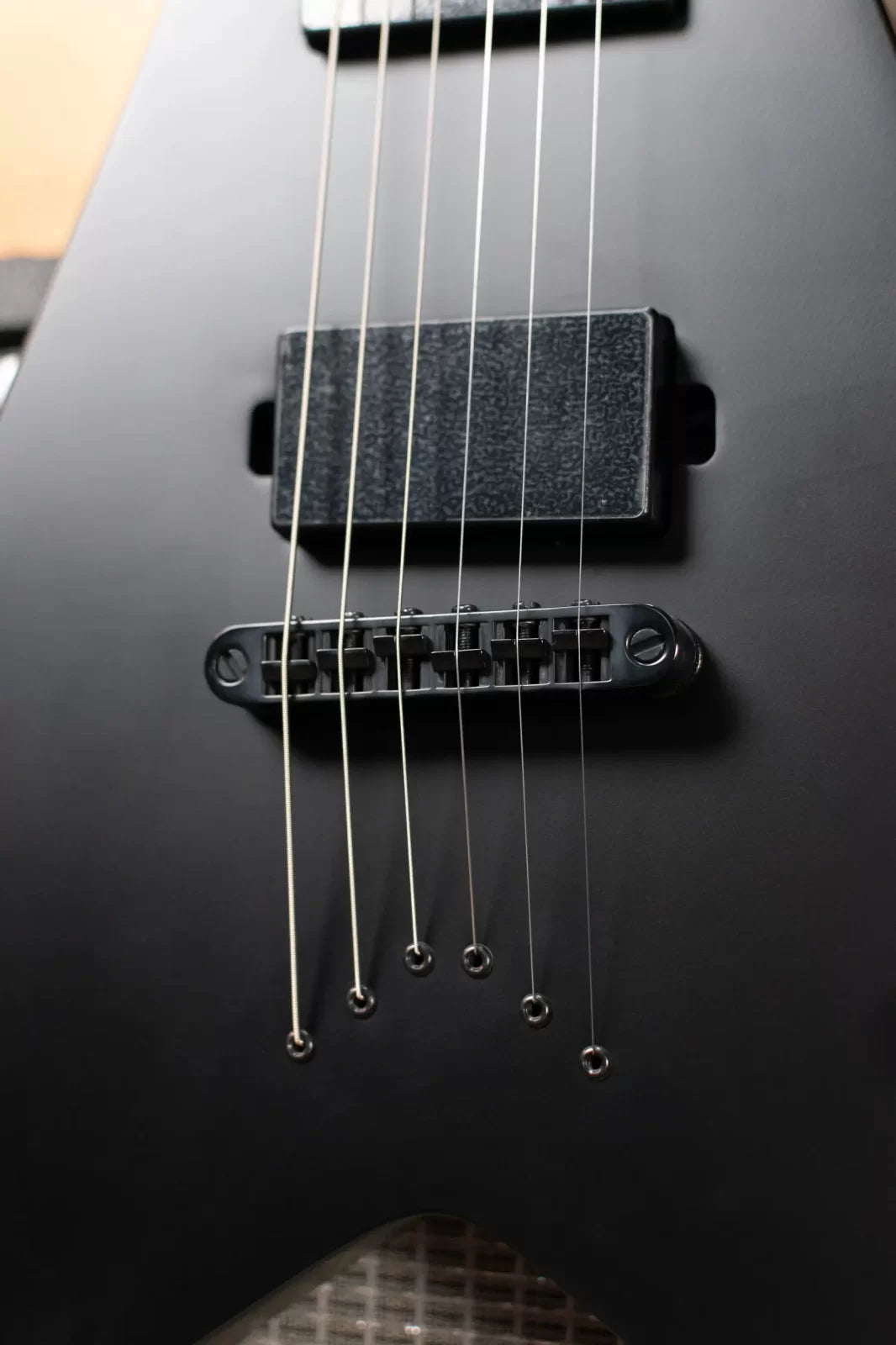 ESP LTD Nergal HEX-200 Signature Electric Guitar - Black Satin