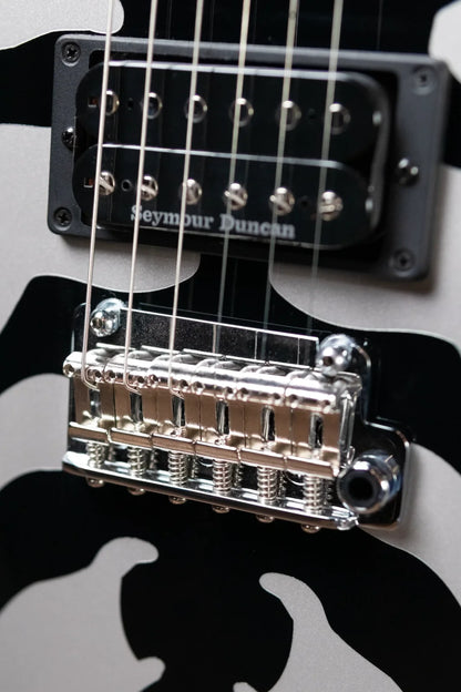 Charvel Super-Stock SD1 H 2PT Maple Fingerboard - Silver Bengal
