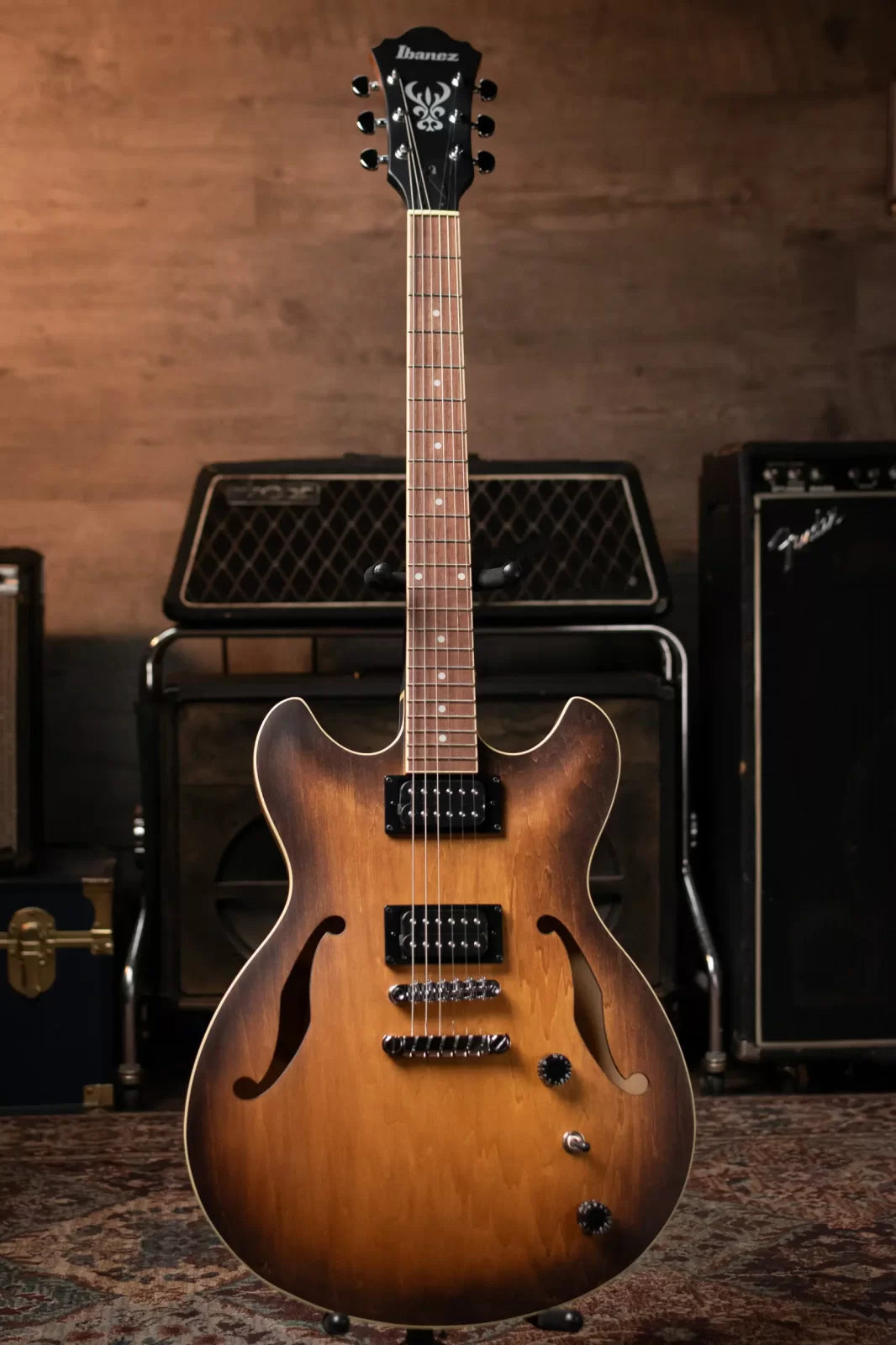 Ibanez AS53TF Artcore Semi-Hollowbody Electric Guitar - Tobacco Flat