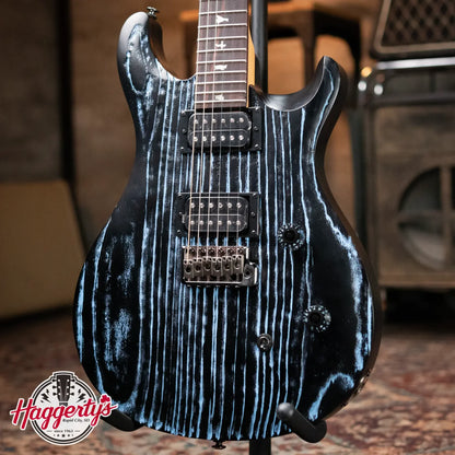 PRS SE Sandblasted CE 24 LTD - Sandblasted Blue with Gig Bag
