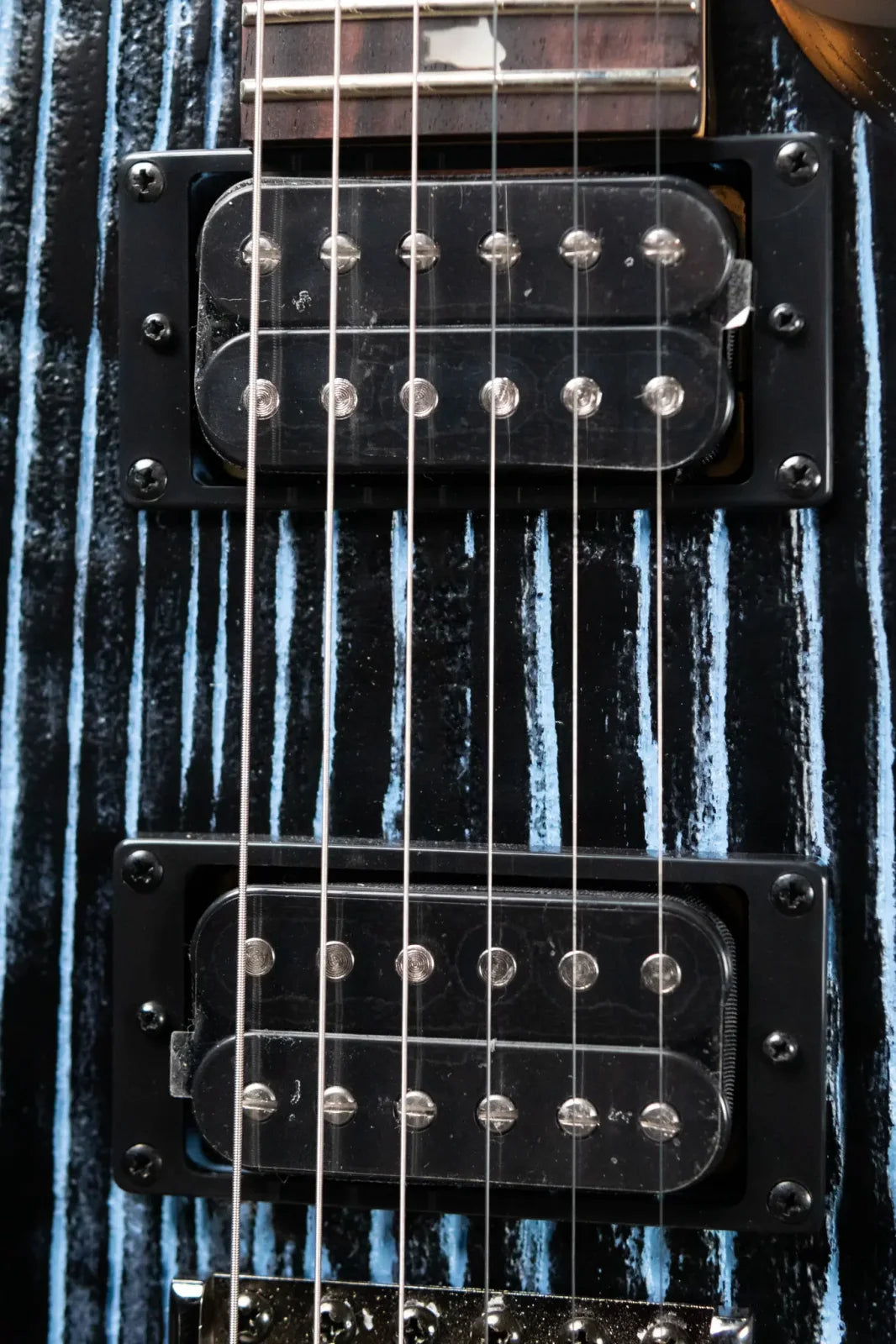 PRS SE Sandblasted CE 24 LTD - Sandblasted Blue with Gig Bag