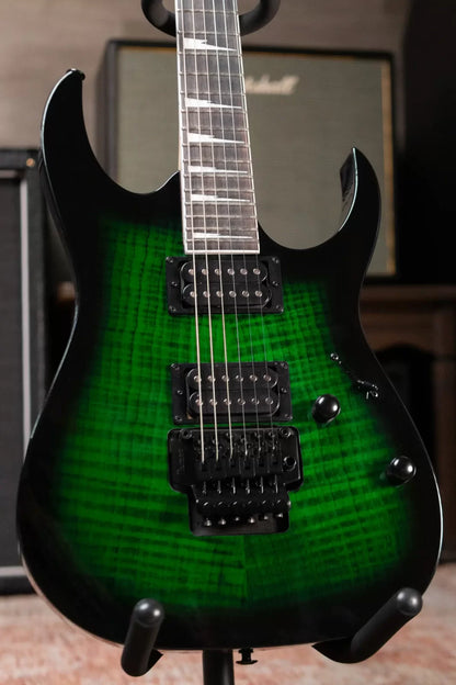 Ibanez GRG320FATEB GIO Electric Guitar - Transparent Emerald Burst