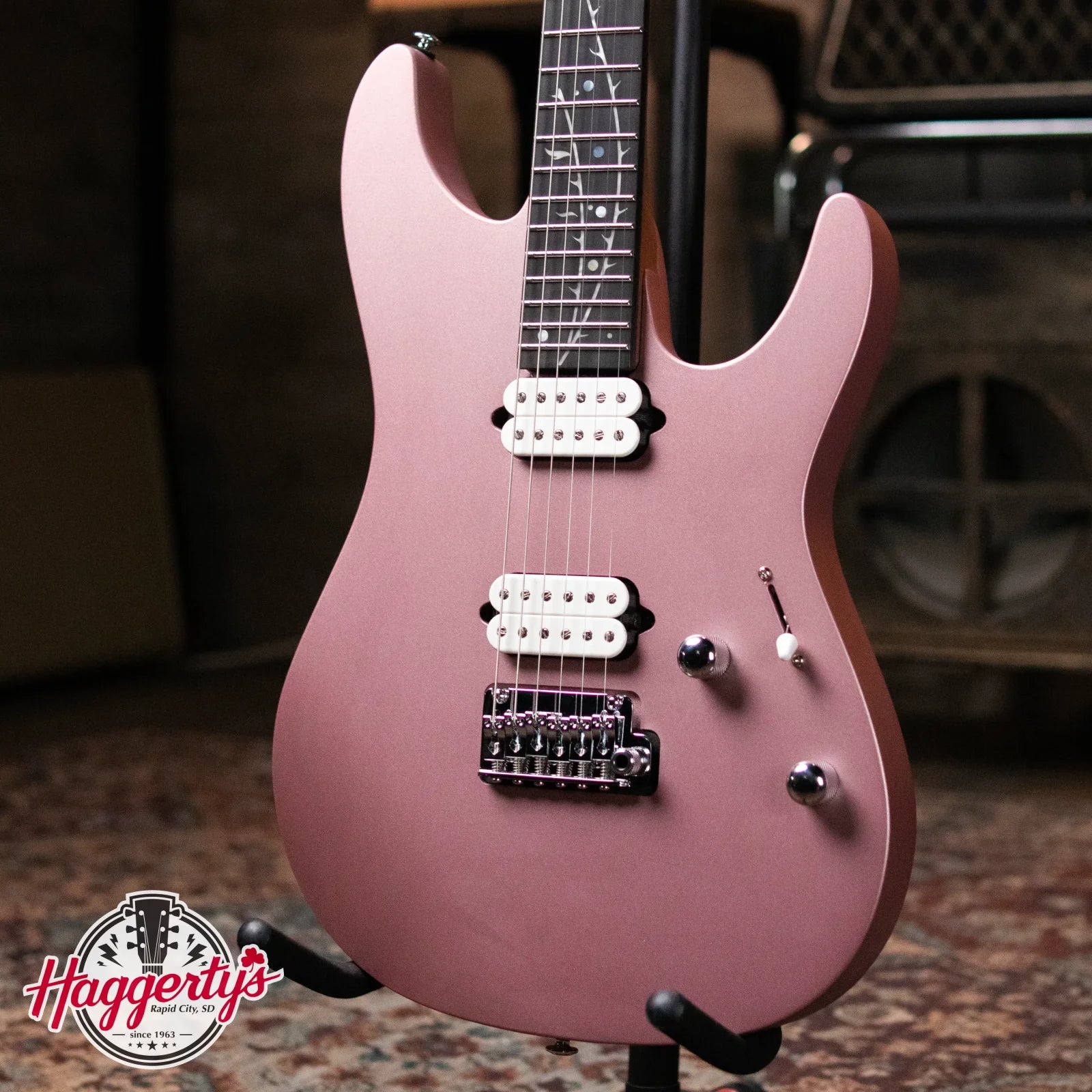 Ibanez TOD10MM Tim Henson Signature Electric Guitar - Metallic Mauve with Gig Bag