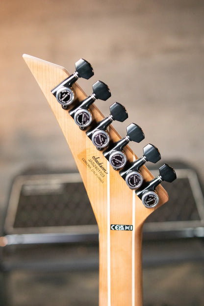 Jackson American Series Virtuoso HT, Streaked Ebony Fingerboard - Mystic Blue with Structured Soft Case - Demo