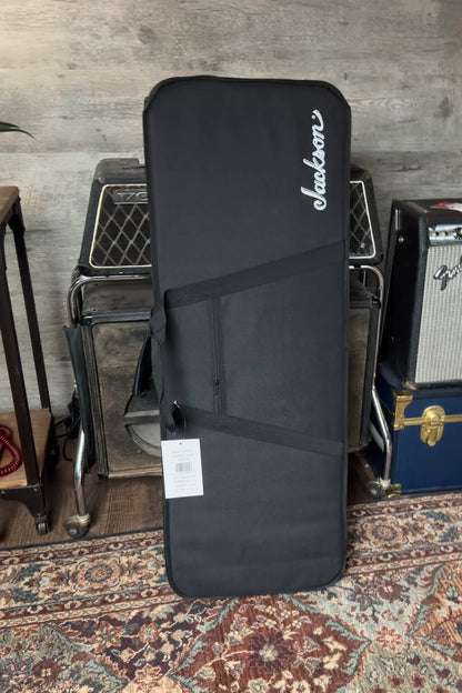 Jackson American Series Virtuoso HT, Streaked Ebony Fingerboard - Mystic Blue with Structured Soft Case - Demo