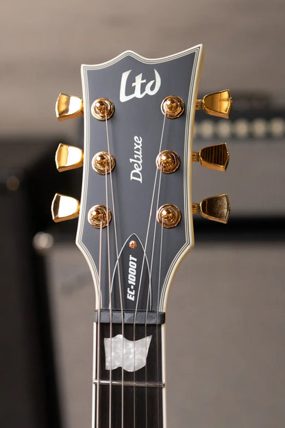 ESP LTD EC-1000T CTM Electric Guitar - Vintage Gold Satin