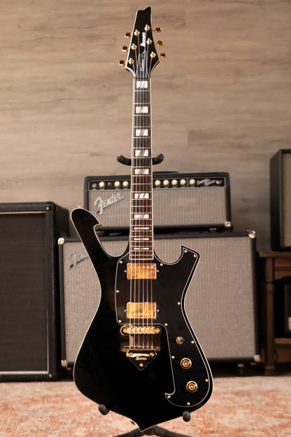 Ibanez FRM350BK Paul Gilbert Signature Electric Guitar - Black with Gig Bag