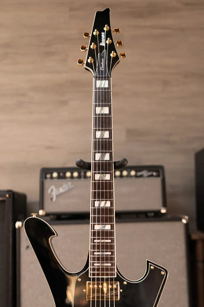 Ibanez FRM350BK Paul Gilbert Signature Electric Guitar - Black with Gig Bag