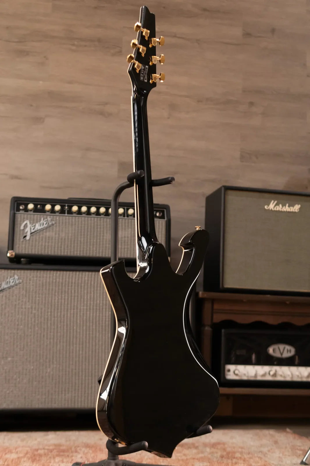Ibanez FRM350BK Paul Gilbert Signature Electric Guitar - Black with Gig Bag