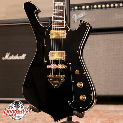 Ibanez FRM350BK Paul Gilbert Signature Electric Guitar - Black with Gig Bag