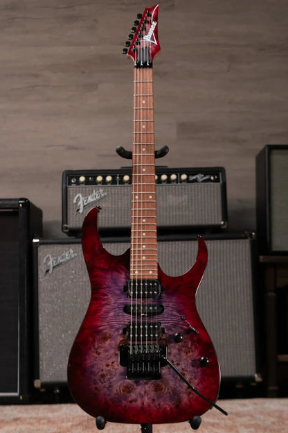 Ibanez RG470PBREB Electric Guitar - Red Eclipse Burst