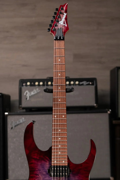 Ibanez RG470PBREB Electric Guitar - Red Eclipse Burst