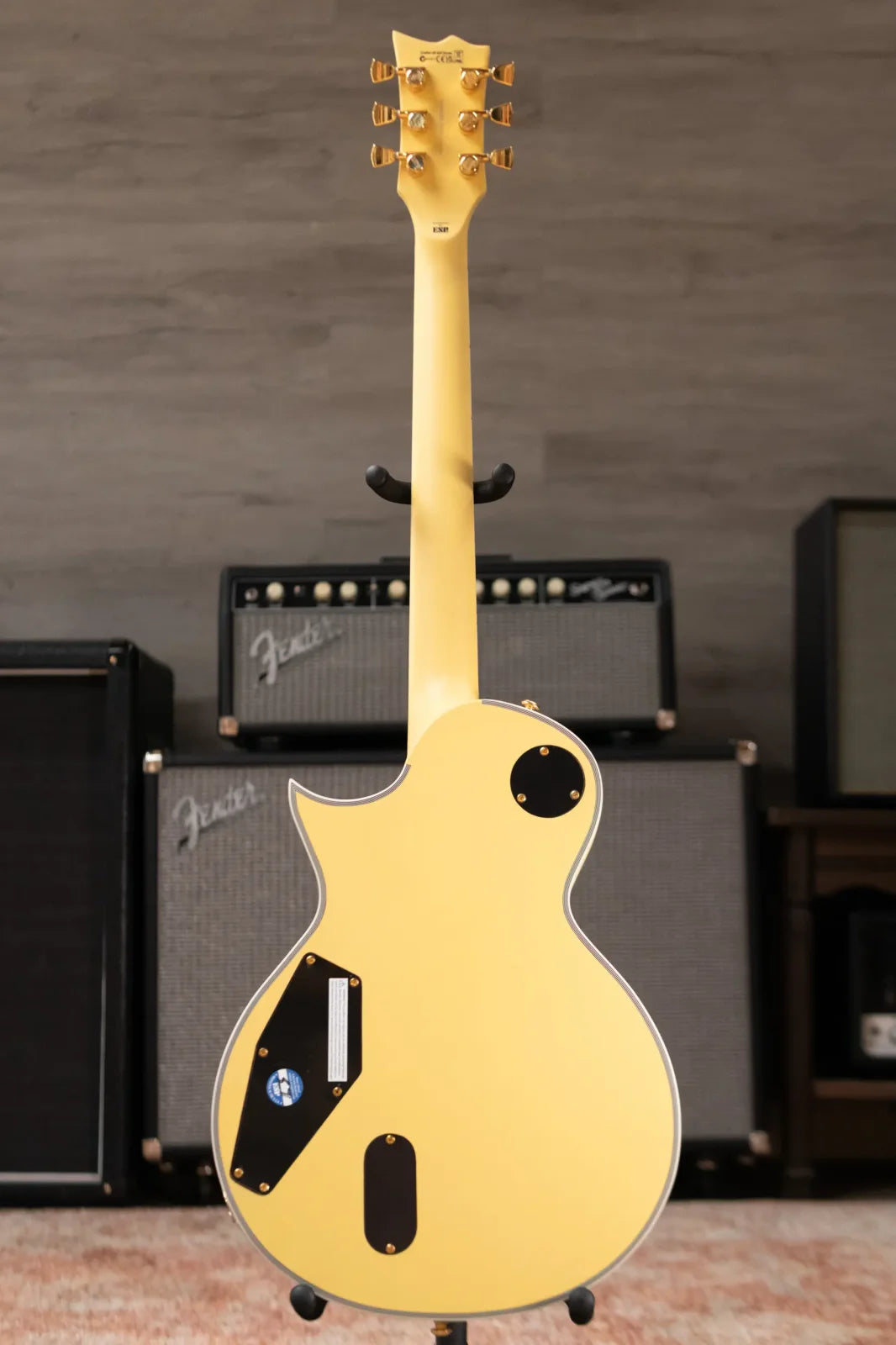 ESP LTD EC-1000T CTM Electric Guitar - Vintage Gold Satin