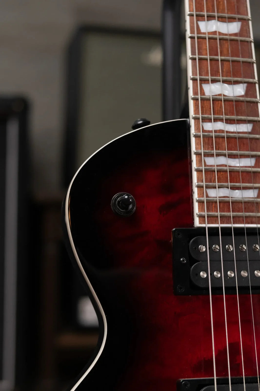ESP LTD EC-256 Electric Guitar - See Thru Black Cherry Sunburst