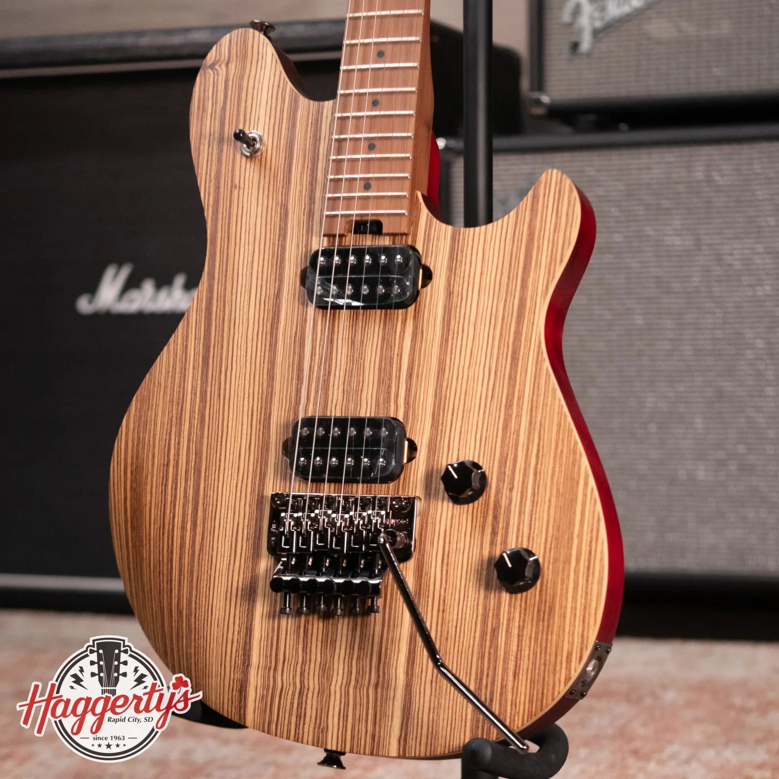 EVH Wolfgang WG Standard Exotic - Zebrawood