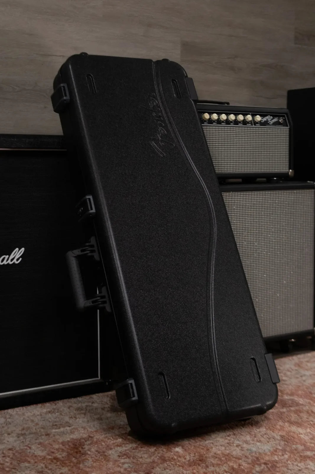 Fender American Professional II Stratocaster Thinline - Transparent Daphne Blue with Hardshell Case - Demo