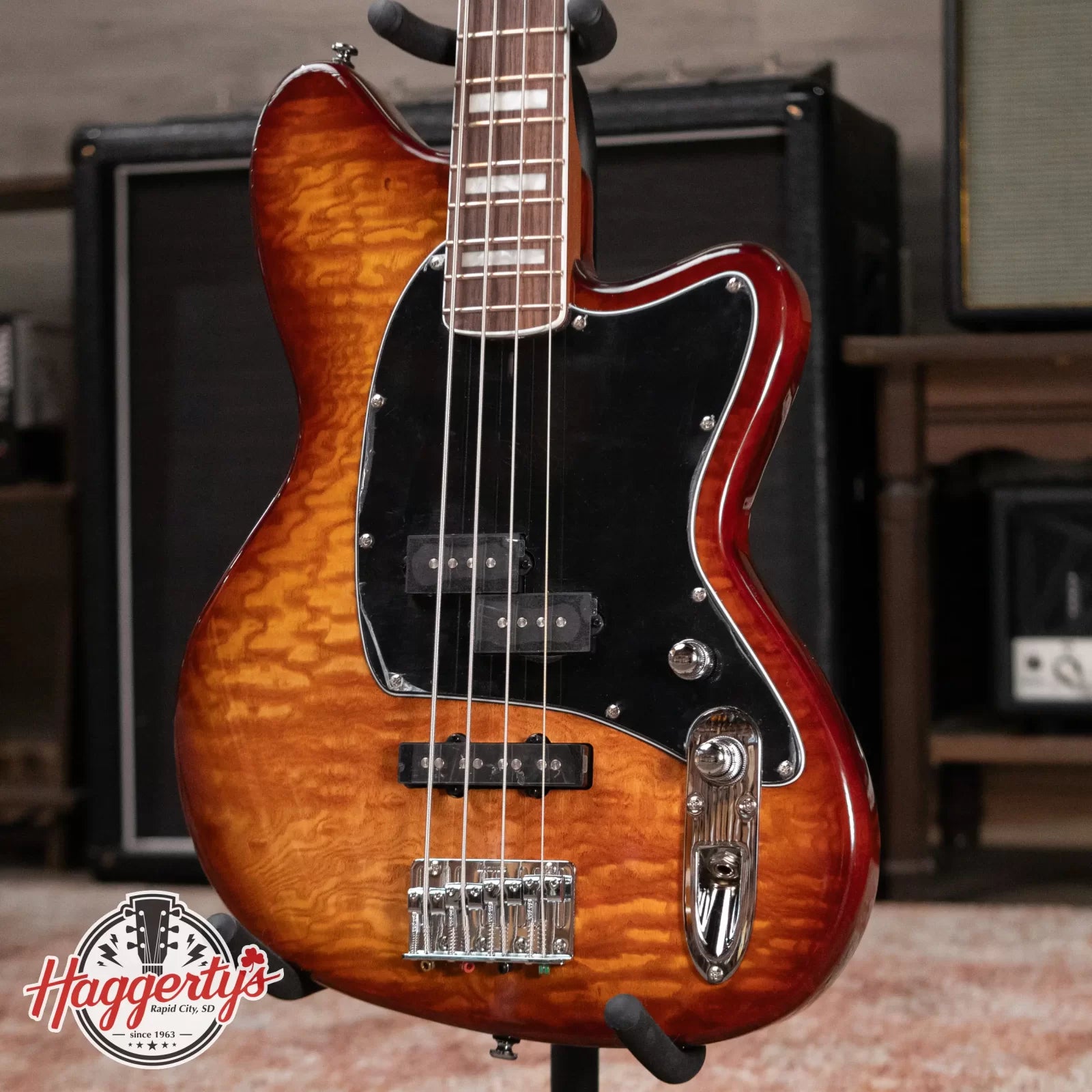 Ibanez TMB400TAIAB Talman Standard 4-String Bass - Iced Americano Burst