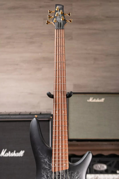 Ibanez SR305EDXBZM 5-String Electric Bass - Black Ice Frozen Matte