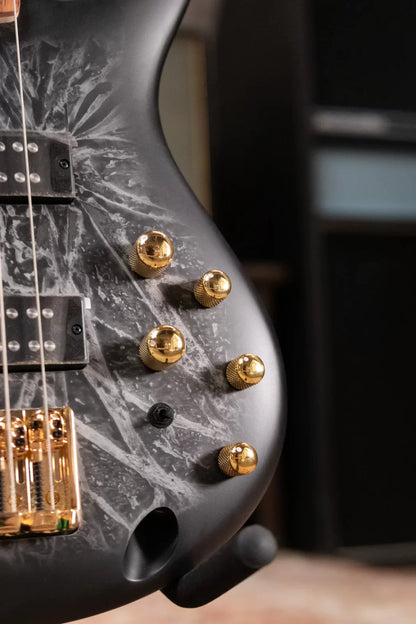 Ibanez SR305EDXBZM 5-String Electric Bass - Black Ice Frozen Matte