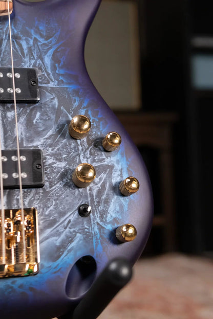 Ibanez SR305EDXCZM 5-String Electric Bass - Cosmic Blue Frozen Matte