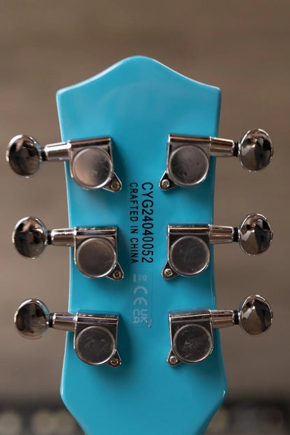 Gretsch G5232T Electromatic Double Jet FT Electric Guitar with Bigsby - Kailani Blue