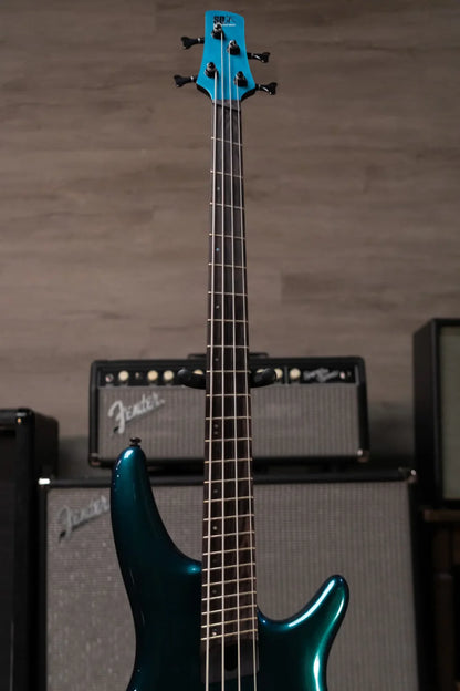 Ibanez Bass Workshop SRMS720BCM 4-String Multi-Scale Bass Guitar - Blue Chameleon