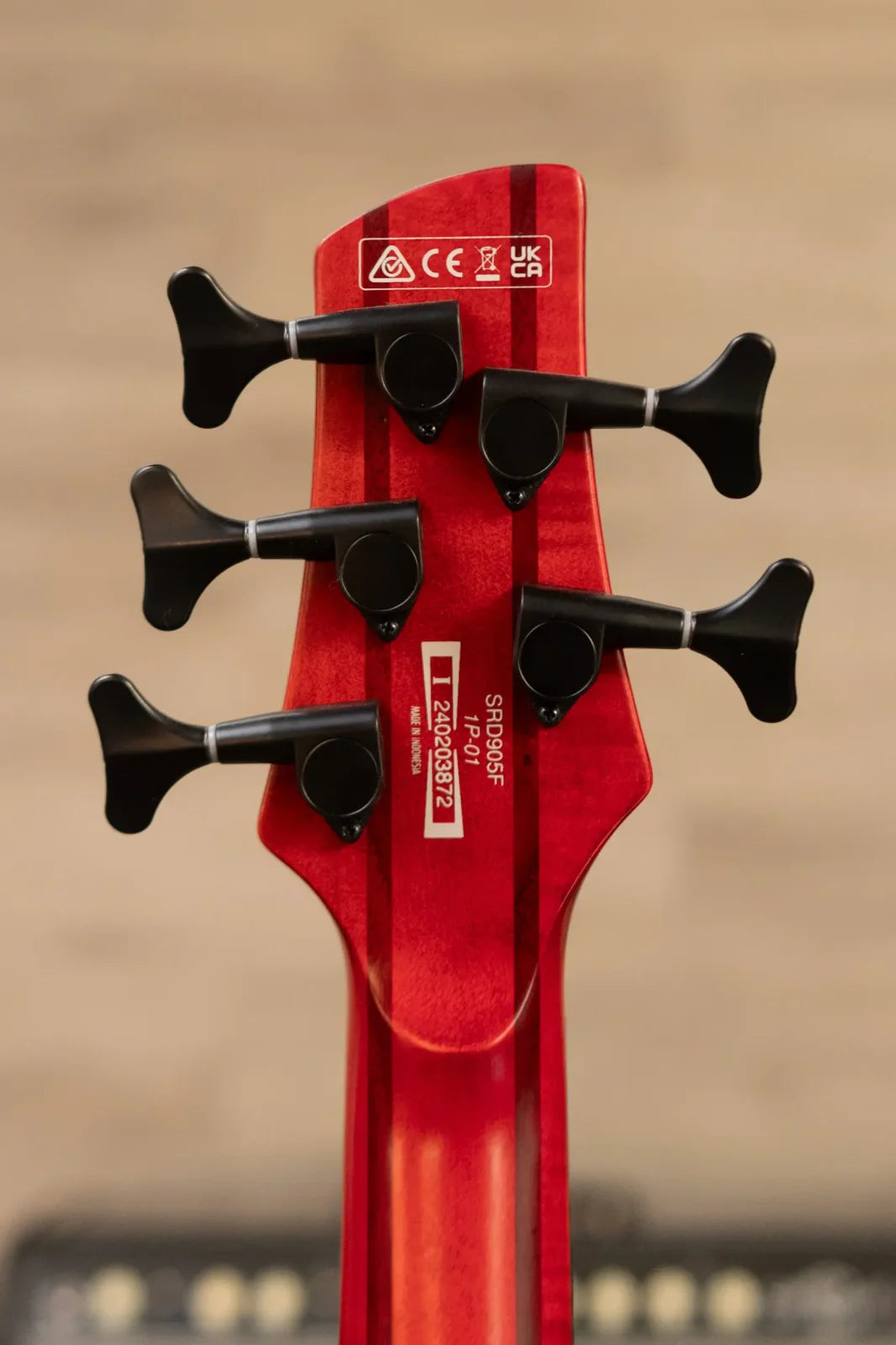 Ibanez SRD905FBTL 5-String Fretless Electric Bass Guitar - Brown Topaz Burst Low Gloss