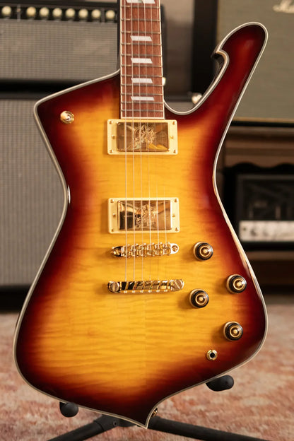 Ibanez Iceman IC420FMVLS Electric Guitar - Violin Sunburst