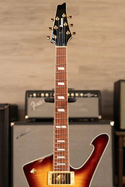Ibanez Iceman IC420FMVLS Electric Guitar - Violin Sunburst