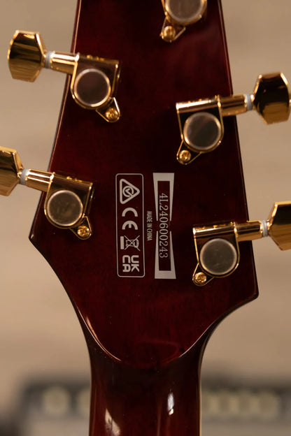 Ibanez Iceman IC420FMVLS Electric Guitar - Violin Sunburst