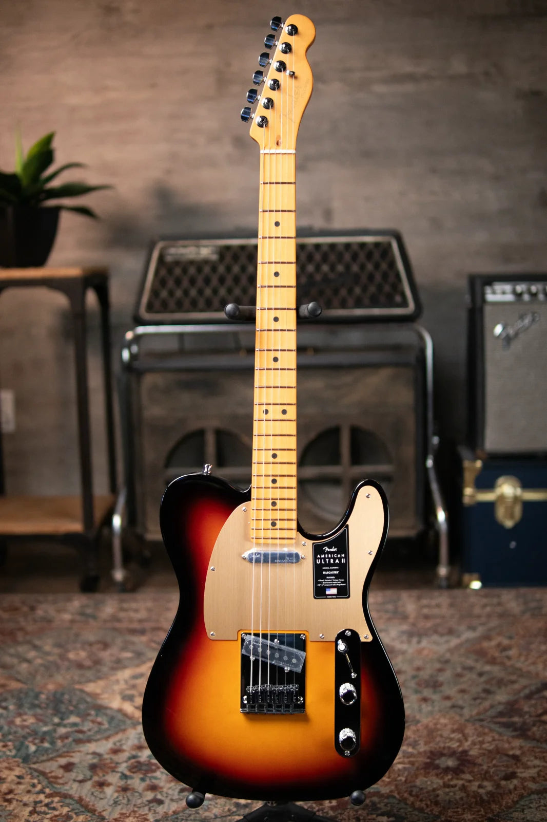 Fender American Ultra II Telecaster - Ultraburst with Hardshell Case
