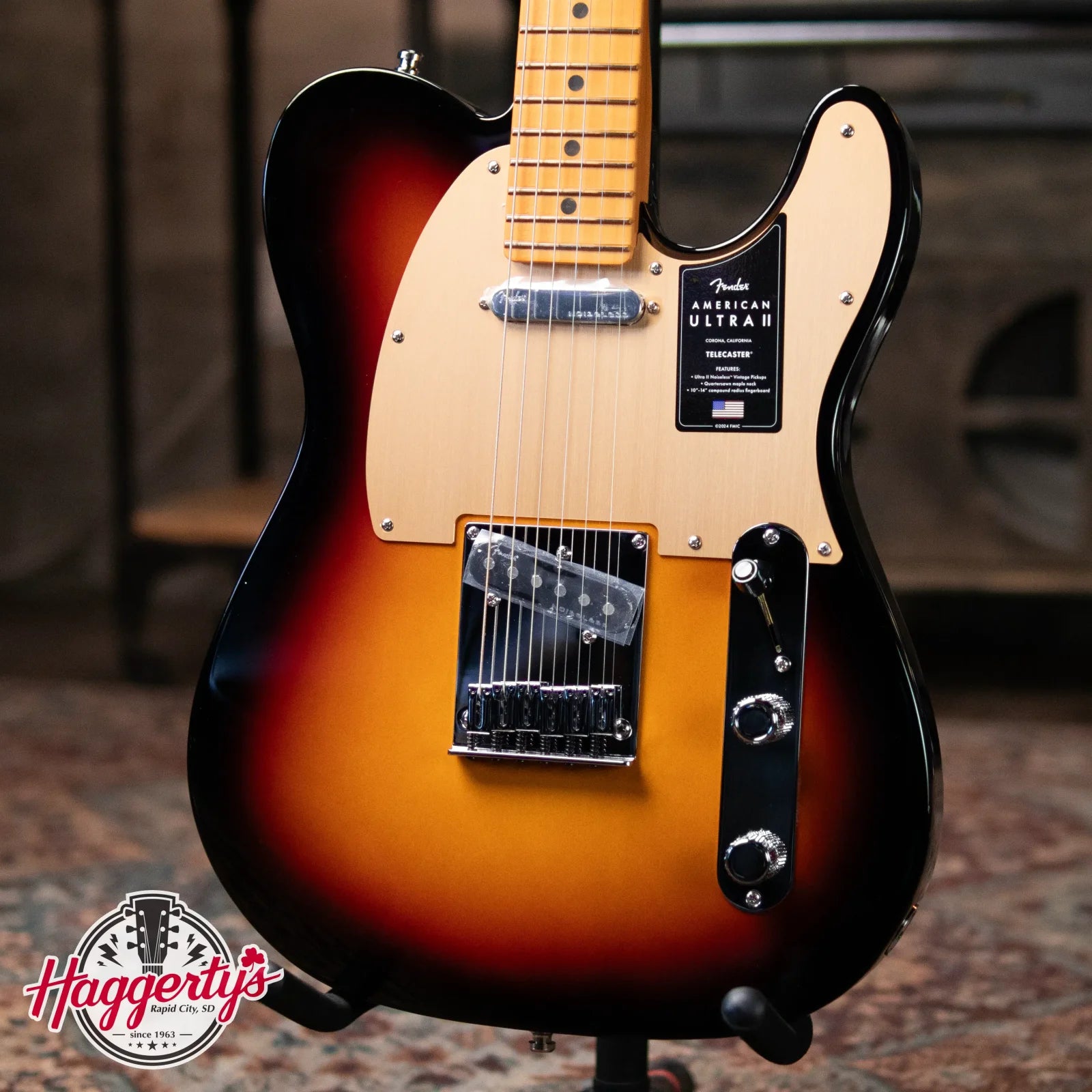 Fender American Ultra II Telecaster - Ultraburst with Hardshell Case