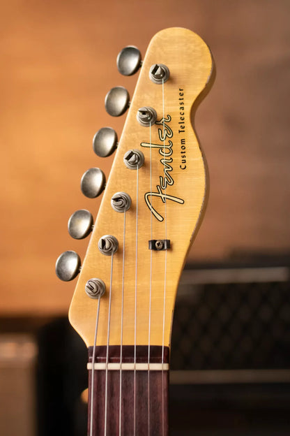 Fender Custom Shop LTD 1960 Telecaster Heavy Relic - Aged Sea Foam Green/3-Tone Sunburst with Hardshell Case