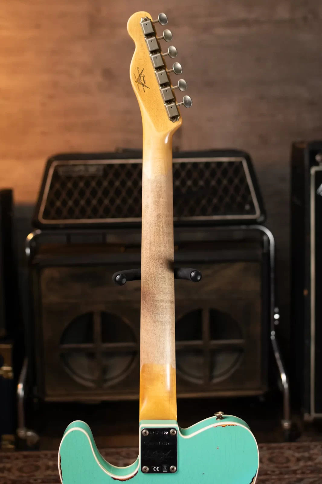 Fender Custom Shop LTD 1960 Telecaster Heavy Relic - Aged Sea Foam Green/3-Tone Sunburst with Hardshell Case