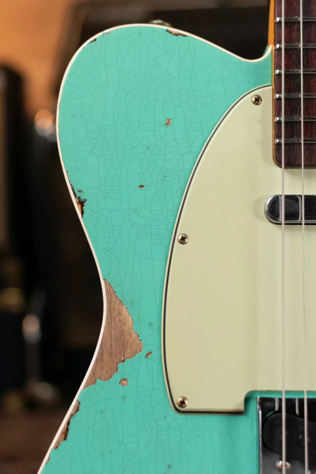 Fender Custom Shop LTD 1960 Telecaster Heavy Relic - Aged Sea Foam Green/3-Tone Sunburst with Hardshell Case