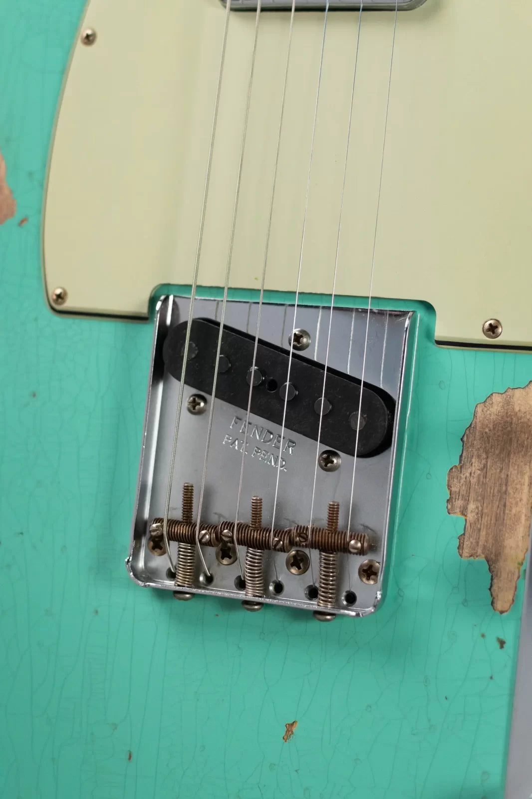 Fender Custom Shop LTD 1960 Telecaster Heavy Relic - Aged Sea Foam Green/3-Tone Sunburst with Hardshell Case