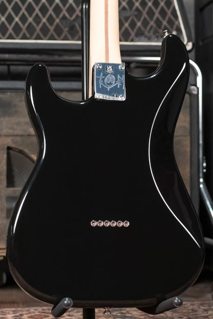 Fender Limited Edition Tom DeLonge Stratocaster Electric Guitar - Black with Deluxe Gig Bag