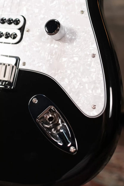 Fender Limited Edition Tom DeLonge Stratocaster Electric Guitar - Black with Deluxe Gig Bag